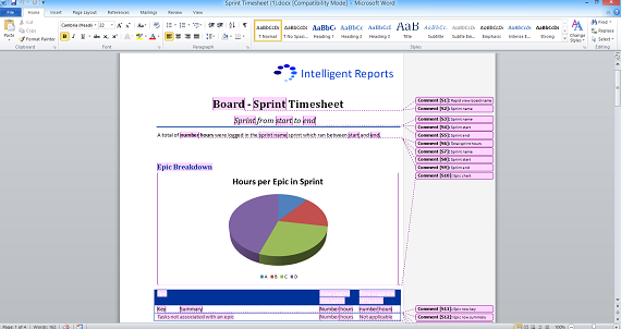 Adding a count based chart to your report